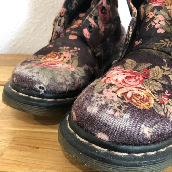 Doctor martens Canvas Victorian flowers - Picture 4 of 10